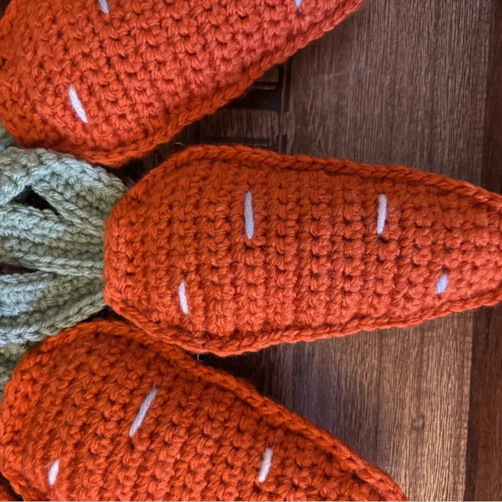 Orange and Green Easter Garland